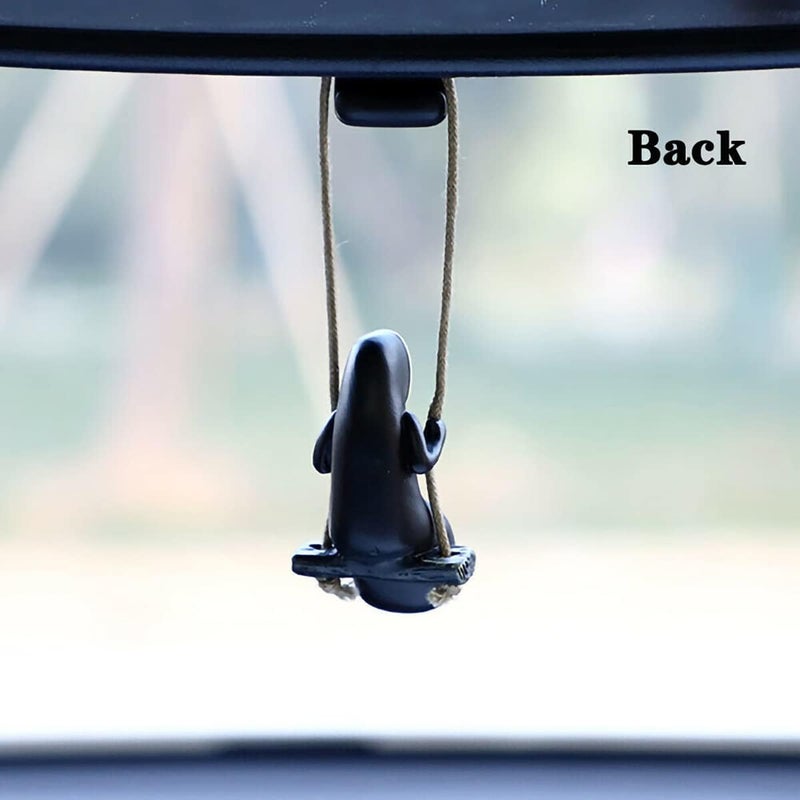WYJS Anime Car Accessories of No Face Man Car Pendant Hanging Swing, for Car Rear View Mirror Accessories - Image 3